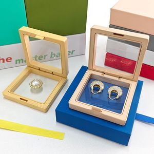 Biểu Tượng Tùy Chỉnh Các Tông Trượt Tay Áo Giấy Lưu Trữ Đồ Trang Sức Ngăn Kéo Hộp Rõ Ràng Pe Phim Nổi Hiển Thị Quà Tặng Cho Đồng Hồ - Product Image 4