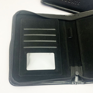 Pu Leer Auto Document Houder Organisator Map Met Rits Sluiting - Product Image 5