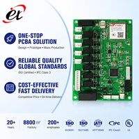 Carte de protection de tension PCBA conforme RoHS, en matériau FR-4, 1 à 40 couches, traitement SMD SMT, carte de contrôle électronique personnalisée