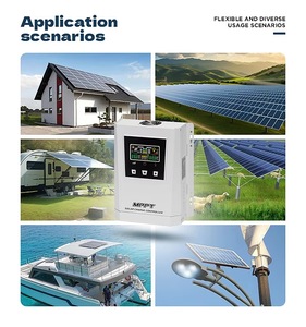 Jesudom MPPT năng lượng mặt trời điều chỉnh 50A 60A sạc điều khiển phí cho 12v24v36v48v Pin ngân hàng Max. PV đầu vào <span class=keywords><strong>250V</strong></span> - Product Image 6