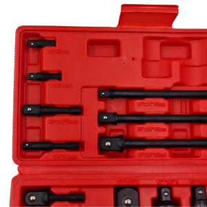 20 buah CR-MO 360 derajat putar sendi buku jari udara soket goyang alat tangan adaptor 1/2 inci kunci soket putar pneumatik - Product Image 2