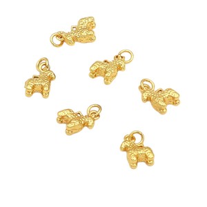 <b>Copper</b> Plated Zodiac Horse Pendant Charm Gold Silver Tone For <b>Bracelet</b> Making DIY Jewelry Accessories D177 - Product Image 5