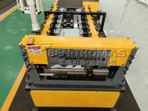 하이 퀄리티 이동식 루핑 시트 롤 성형 기계 - Product Image 2