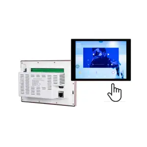 DSPPA 8x30w 8 Channel 8 Inch Wall Mounted Touch Screen Amplifier