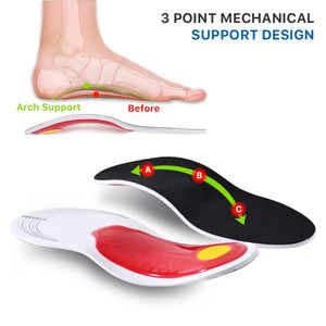 Plantillas Ortopédicas de Arco Alto para Fascitis Plantar, Soporte para Pie Plano, Alivio, Plantillas para Zapatos - Product Image 3