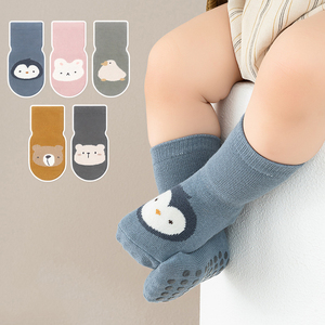Xiangyi Calcetines Por Mayor Transpirable Cómodo Niño Recién <span class=keywords><strong>Nacido</strong></span> Niños Antideslizante Crew Grip Calcetines de bebé - Product Image 1