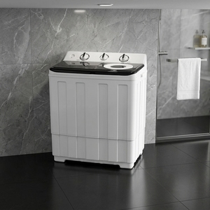 Lavadora Semiautomática Doble para el Hogar, 6.8 kg de Gran Capacidad con Centrifugadora, Modelo XPB40-518, Diseño Semiautomático, Fácil de Usar - Product Image 2