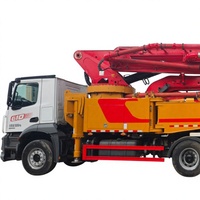 Truk Pompa Beton Diesel Bekas Sany 2020 52m Otomatis Zoomlion Superstruktur Hidrolik Lengkap Siap Kirim Pasokan Global