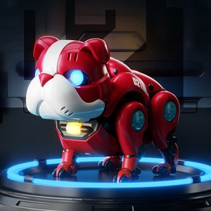2023 novo estilo inteligente interativo sensorial indução brinquedo andando cão mecânico elétrico dança robô cão brinquedo com controle de voz - Product Image 2