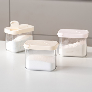<b>Spice</b> <b>Jar</b> Set With Airtight Lids For Kitchen Storage Solid Seasonings M Size - Product Image 3