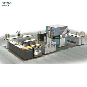 Pameran perhiasan kustom dengan lampu LED harga pabrik butik pajangan furnitur untuk Mall Shopping Jewellery <span class=keywords><strong>Store</strong></span> - Product Image 4