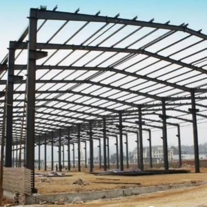 Magazzino industriale facile assemblato struttura in acciaio Hangar costruzione di moda prefabbricata in acciaio strutturale officina buon prezzo - Product Image 1