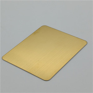 Plaques en acier inoxydable de taille personnalisée, surface brossée colorée, séries 200, 300, 400, 500, 600 - Product Image 6