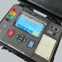 Digital Clamp Type Earth Resistance Tester Multi-Function Ground Resistance Measuring Instrument with 1 Year Warranty