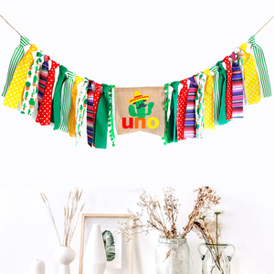 Banners <span class=keywords><strong>de</strong></span> fiesta <span class=keywords><strong>de</strong></span> moda <span class=keywords><strong>de</strong></span> México con tela colorida, pancartas temáticas <span class=keywords><strong>de</strong></span> <span class=keywords><strong>Cactus</strong></span>, suministros <span class=keywords><strong>de</strong></span> decoración para fiesta <span class=keywords><strong>de</strong></span> cumpleaños para niños - Product Image 1