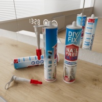 Colle d'étanchéité pour ongles en caoutchouc synthétique tout usage pour le travail du bois-Adhésif pour ongles liquides