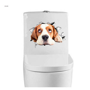 สติกเกอร์ติดฝาชักโครก 3 มิติ ลายแมว PVC กันน้ำ สติกเกอร์ตกแต่งผนังสำหรับตกแต่งห้องน้ำ - Product Image 5