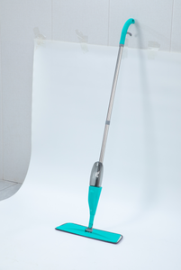 Nouvelle balayette noire 3 en 1, kit en microfibre manuel avec serpillière pulvérisatrice rose écologique et pulvérisateur d'eau pour le nettoyage des sols - Product Image 5