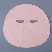 Tissu non tissé rose 40 GSM pour masque facial en forme de fleur de camélia