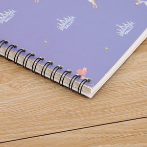 Quaderno a Spirale con Copertina Stampata a Tema Balletto, Blocco Note per Compiti, Modello Giapponese MG-137, Regalo con Fogli Staccabili - Product Image 5