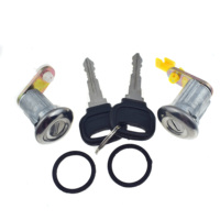 Cilindros de Cerradura de Puerta Izquierda y Derecha con Llaves BE3276210 para Ford Festiva, Mazda 626, B1800, B2000, B2200, B2600, GLC, RX-2, RX-3, RX-4, RX-7