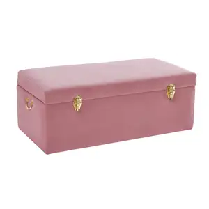 New Arrival Window Seat Sitting Storage Long Velvet Ottoman Stool Bench