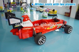 Haute Qualité 2 places D'attractions Électrique Alimenté Par Batterie Kart <span class=keywords><strong>F1</strong></span> Course Aller Karts - Product Image 3