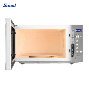 High Quality 60L 220V/50HZ Mechanical Control Stainless Steel Countertop Microwave Oven 1250W Child <b>Lock</b> Home Use Kitchen Microw - Product Image 3