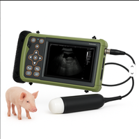 High Resolution 5.6 Inch LED Screen Veterinary B Ultrasound Diagnostic Device Farm Livestock Pregnancy Test Scanner