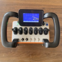Radio hydraulique de contrôle de camion de grue 12v 24v 7 fonctions télécommande sans fil avec des kits d'outils