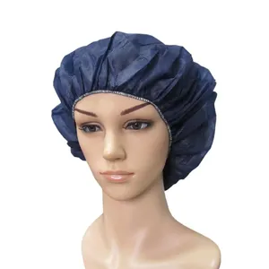 Y tế tiêu hao không dệt dùng một lần bệnh viện màu bouffant cap 10-20gsm