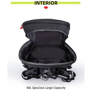 Mochila de Senderismo de 40L Personalizada OEM, Mochila Resistente para Exteriores con Accesorios para Bastones de Trekking y Correas para Equipo - Product Image 6