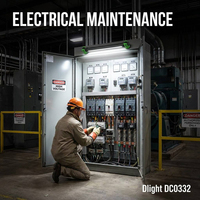 Barre lumineuse de travail LED rechargeable 1200LM 360° °   Usine ODM d'inspection des zones confinées dans l'espace magnétique sombre