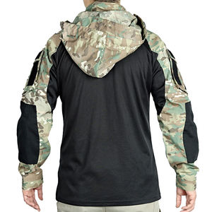 بلوفر تكتيكي للرجال والنساء سترة تكتيكية جيوب متوافقة مع سترة تكتيكية للإخفاء - Product Image 4