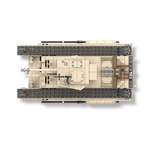 Ensemble de jouets de construction de chars militaires pour garçons Churchill ank avec soldats - Product Image 2