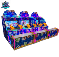 Mesin Arcade Tembak Air Layar 26 Inci Dua Pemain Koin Operasi Anak-Anak Indoor Komersial