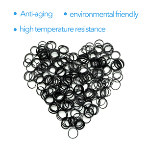 Fábrica auditada BSCI Lirong 360PCS Reutilizable Reciclado TPU Negro Durable Sin daños en el cabello Bandas de goma para el cabello trenzado elástico - Product Image 3