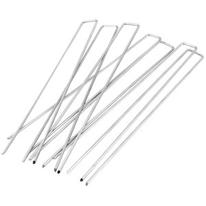 Гвозди садовые колья оцинкованные садовые колья U-образные булавки и ландшафтные скобы для дернового садового пейзажа - Product Image 4