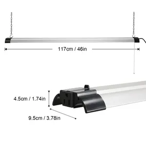 4 ft led shop lights/shop light fixture/shop lights for commercial warehouse wet location