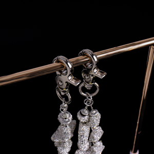 Corrente de Cinto de Bolso com Strass, Estilo Hip Hop, Dupla Camada, com Design de Estrela Cravejada de Diamantes, para Jeans, Feminina e Masculina, Colar - Product Image 6