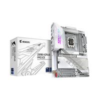 GIGABYTE Z890 AORUS PRO ICE Carte mère Intel Core Ultra (Série 2) LGA 1851 DDR5 5X M.2 PCIe 5.0 Thunderbolt 4 WIFI7 5GbE Nouveau