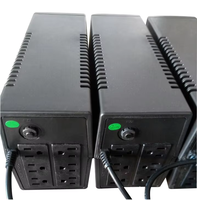 UPS Interactivo de Línea para Computadora Portátil con WiFi, Inversor de 12V, 650VA, Monofásico, Batería de Plomo-Ácido, Pantalla LED