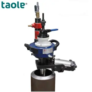 TAOLE ISE/ISP 352-1 150-330mm electric Portable carbon steel pipe rod end facing chamfering machine