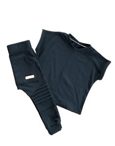 Ensemble Jogging Deux Pièces pour Garçons : T-shirts Oversize en Coton Éponge et Pantalons de Survêtement pour Tout-petits – Collection Été - Product Image 2