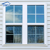 Ventana Arqueada de Aluminio con Doble Acristalamiento, Eficiente Energéticamente, Ventana Arqueada Colgante de Aluminio para Casa