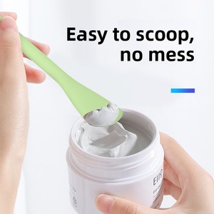 Pinceau applicateur de masque facial en silicone double tête personnalisé, 3-en-1, spécial salon de beauté, pour massage facial et nettoyage, applicateur de masque boueux - Product Image 4