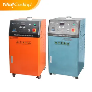 YIhiui brand metal melting furnace electric melting furnace for gold silver and copper melting