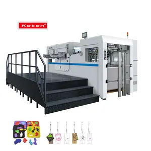 AEM-1050 Paper Cardboard Carton Jigsaw Puzzle AUTOMATIC DIE CUTTER MACHINE FOR BOXES