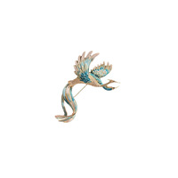 Broche Métallique Haut de Gamme Style Chinois Ethnique Phénix en Parade 2026 pour Femme – Luxe, Sophistication et Distinction, Sublimant les Quatre Saisons