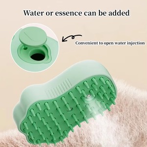 Hot Selling Electric <b>Pets</b> Grooming Comb Eco-Friendly Cordless <b>Pet</b> Shampoo Tool Dispenser <b>Brush</b> with Water Tank - Product Image 4